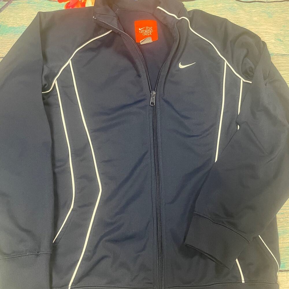 Navy Nike Zip Up, Youth 18-20